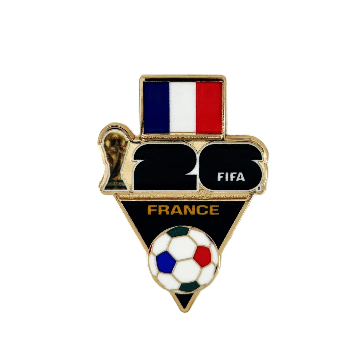 FIFA 2026 World Cup France Flag and Ball Pin – Honav USA