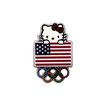 Load image into Gallery viewer, Team USA x Hello Kitty Classic Pin
