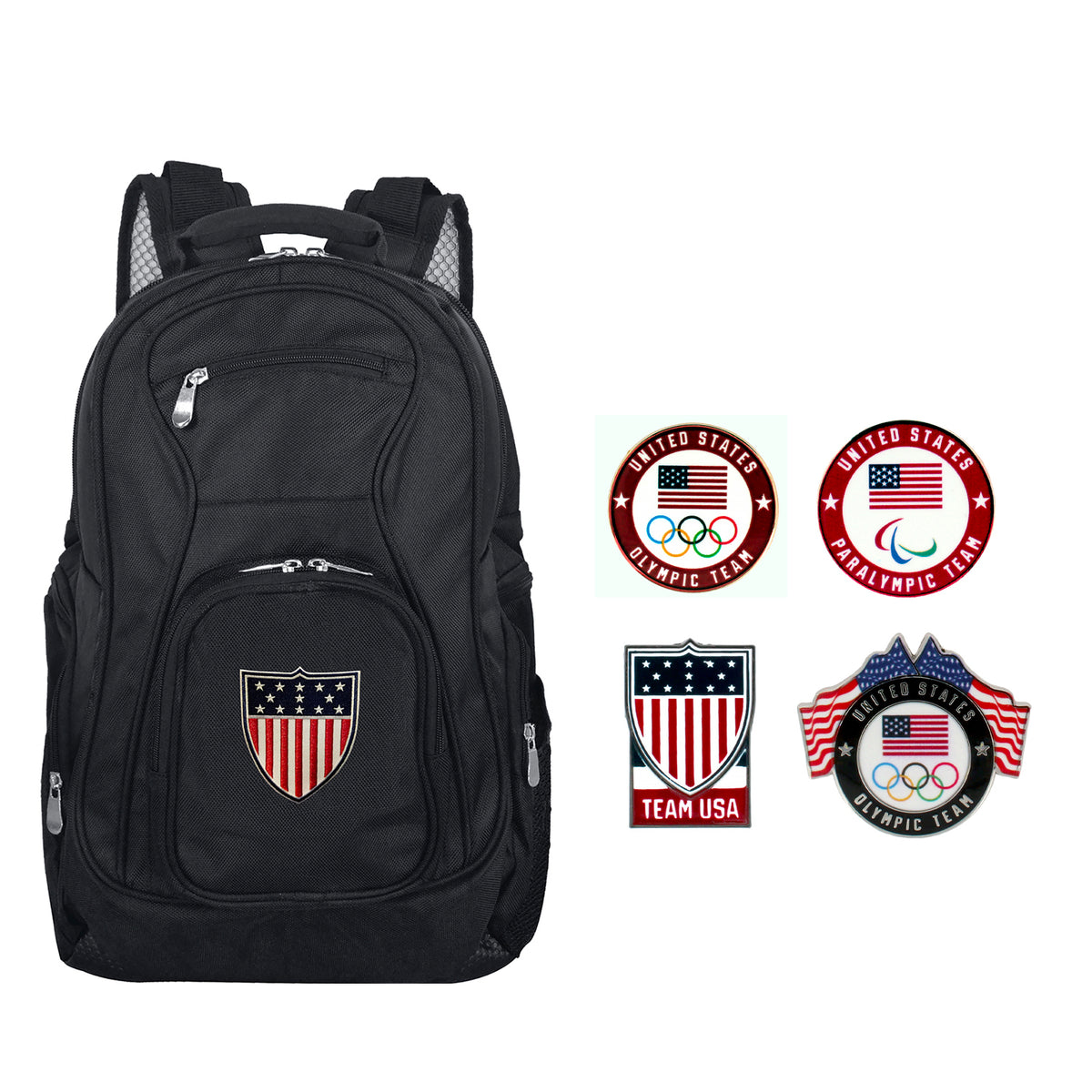 Premium Laptop Backpack and Pin Set