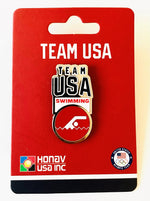 Load image into Gallery viewer, Team USA Swimming Pictogram Pin
