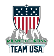 TeamUSA Milano Cortina 2026 Winter Olympics Shield Lapel Pin
