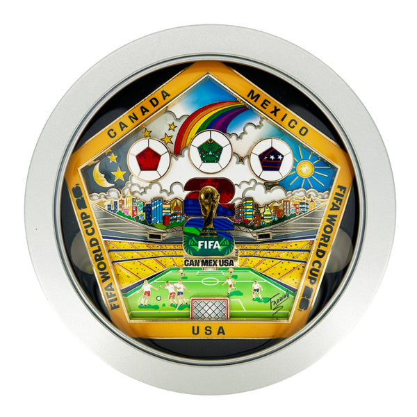 FIFA WC26 Fazzino Host Country Layer Pin – Honav USA