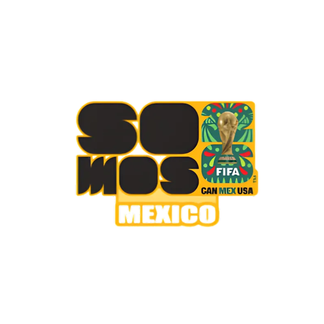 FIFA 2026 World Cup Somos Mexico Logo Pin