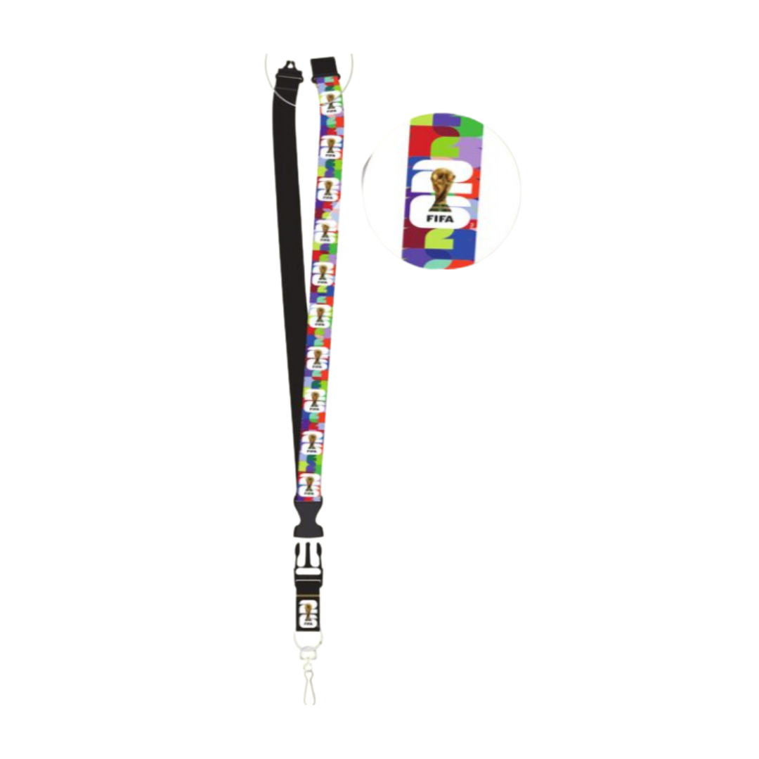 FIFA WC26 Pattern Logo Lanyard