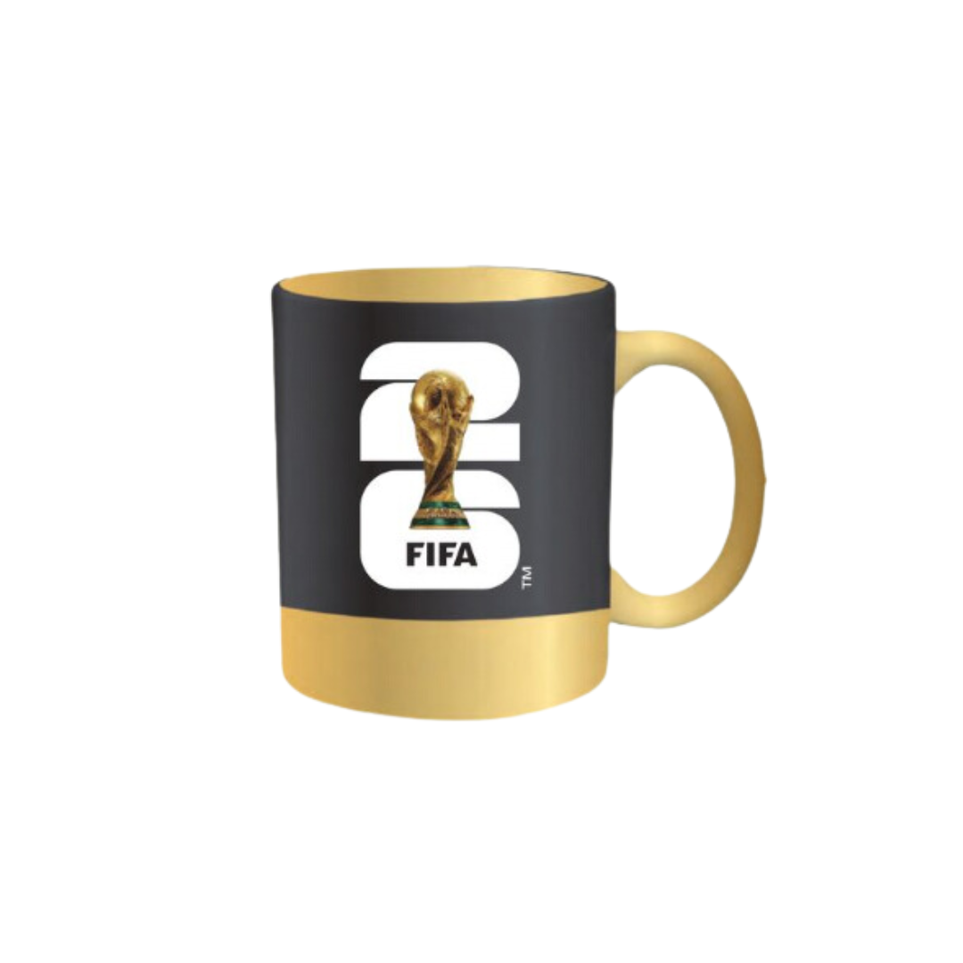 FIFA 2026 World Cup Coffee Mug Black Gold