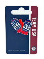Load image into Gallery viewer, Team USA Knit Gloves Pin
