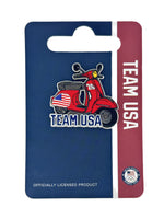 Load image into Gallery viewer, Team USA Scooter Pin
