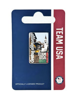 Load image into Gallery viewer, Team USA Village Cortina d&#39;Ampezzo Pin

