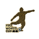 Load image into Gallery viewer, FIFA 2026 World Cup Glitter Silhouette Lapel Pin
