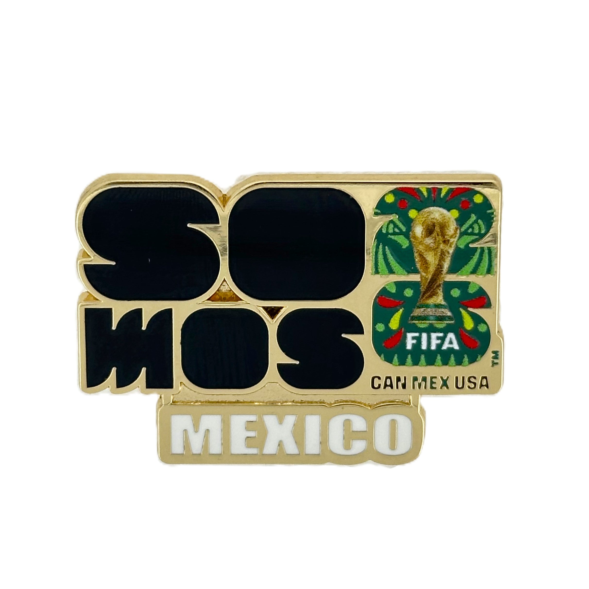 FIFA 2026 World Cup Somos Mexico Logo Pin