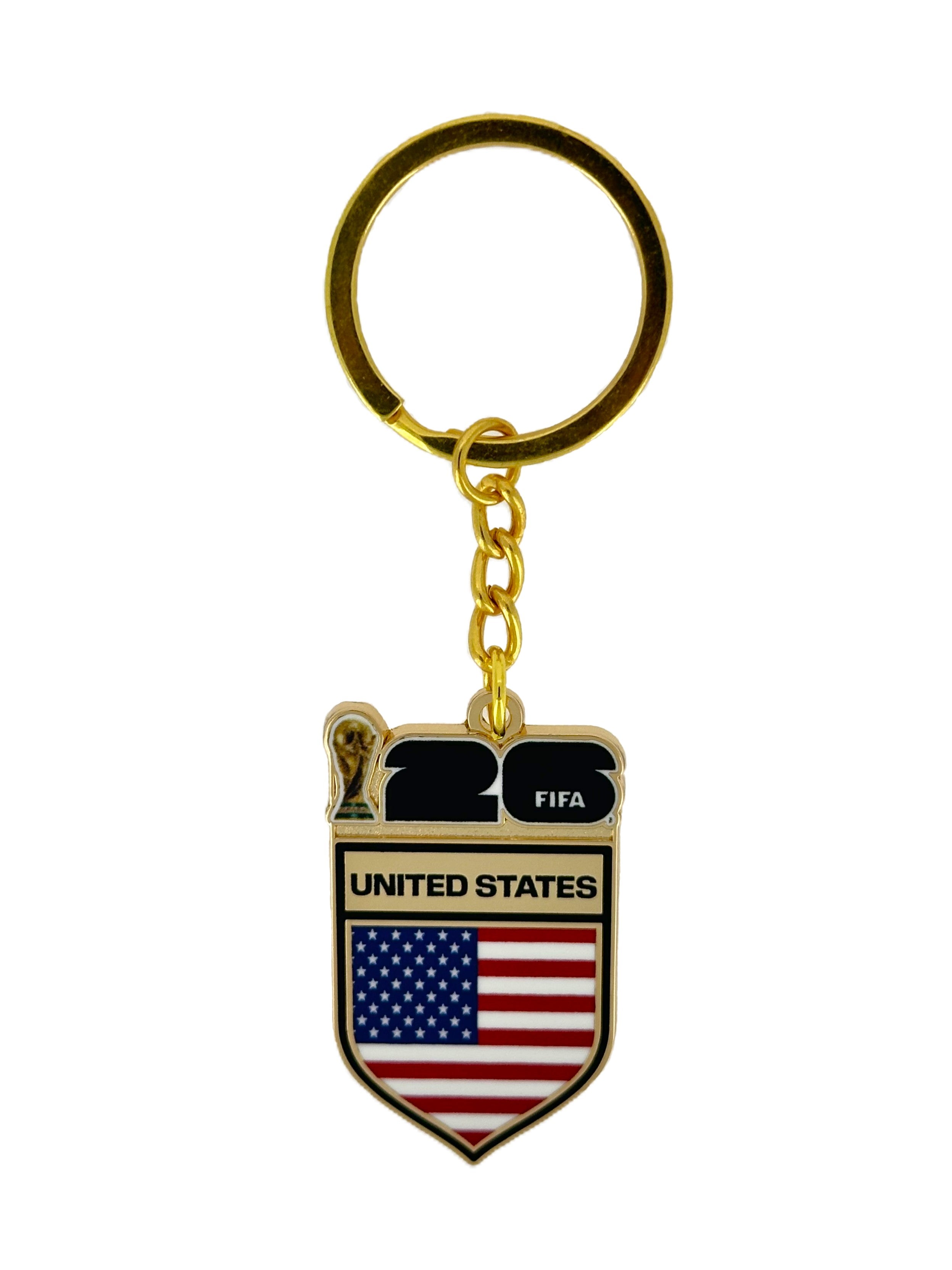 FIFA 2026 World Cup USA Flag Keychain