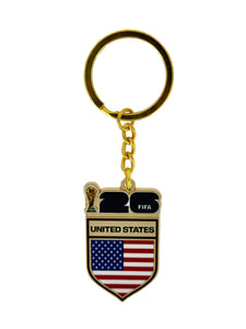 FIFA 2026 World Cup USA Flag Keychain