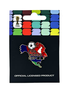 FIFA 2026 World Cup North America Lapel Pin