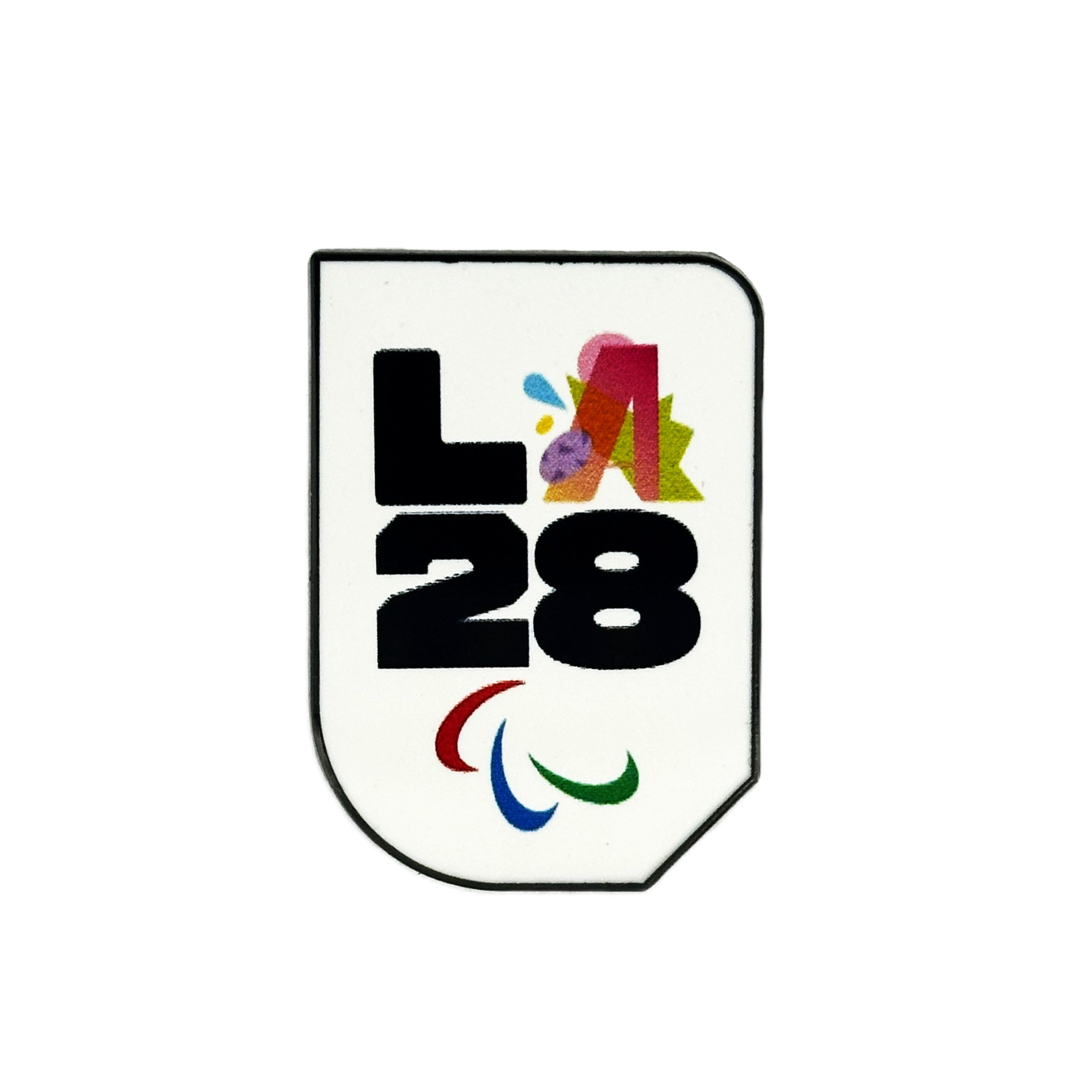 LA 2028 Paralympics Logo in Bold Pin