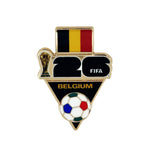 Load image into Gallery viewer, FIFA 2026 World Cup Belgium Flag and Ball Pin

