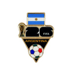 Load image into Gallery viewer, FIFA 2026 World Cup Argentina Flag and Ball Pin
