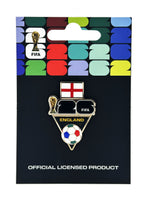 Load image into Gallery viewer, FIFA 2026 World Cup England Flag and Ball Pin
