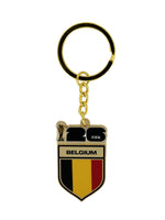 Load image into Gallery viewer, FIFA 2026 World Cup Belgium Flag Keychain
