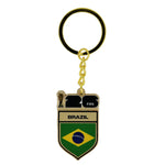 Load image into Gallery viewer, FIFA 2026 World Cup Brazil Flag Keychain
