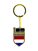 Load image into Gallery viewer, FIFA 2026 World Cup Netherlands Flag Keychain
