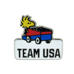 Load image into Gallery viewer, Peanuts x Team USA Woodstock Pin
