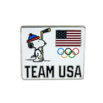 Load image into Gallery viewer, Peanuts x Team USA Snoopy Rings Pin
