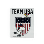 Load image into Gallery viewer, Peanuts x Team USA Snoopy Shield Magnet
