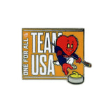 Load image into Gallery viewer, Looney Tunes x Team USA One For All Gossamer Pin
