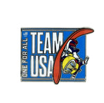 Load image into Gallery viewer, Looney Tunes x Team USA One For All Tweety Pin
