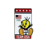 Load image into Gallery viewer, Looney Tunes x Team USA Tweety Pin
