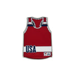Load image into Gallery viewer, Team USA Retro Tank Top Lapel Pin
