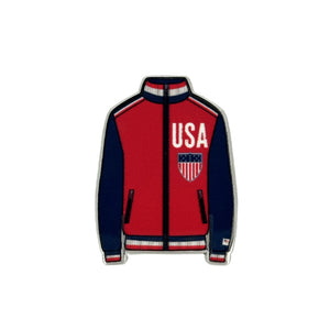 Team USA Letterman Jacket Lapel Pin