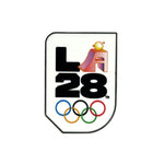 Load image into Gallery viewer, LA 2028 Olympics Logo in Determination Lapel Pin
