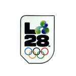 Load image into Gallery viewer, LA 2028 Olympics Logo in Youthful Energy Pin
