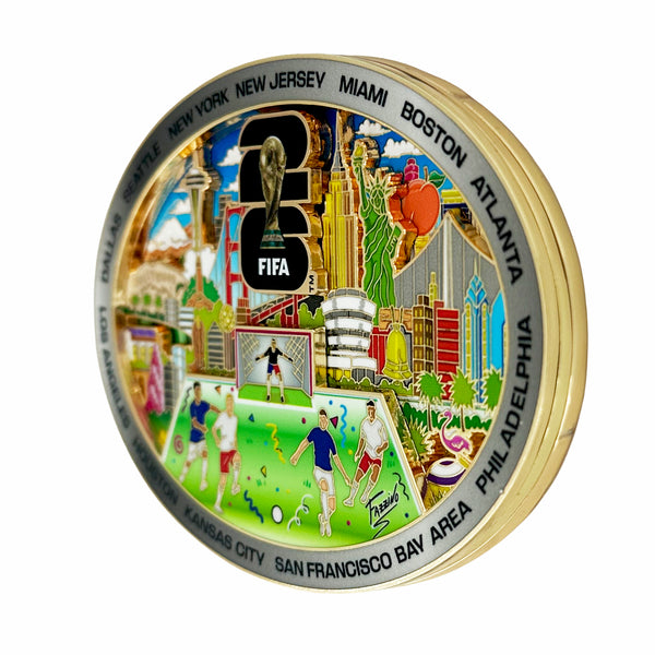 FIFA WC26 3D Fazzino Layer Pin – Honav USA