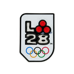 Load image into Gallery viewer, LA28 Transparent Logo with 3D Basketballs Pin
