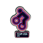 Load image into Gallery viewer, Team USA Pictogram BMX Lapel Pin
