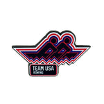 Load image into Gallery viewer, Team USA Pictogram Rowing Lapel Pin
