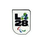 Load image into Gallery viewer, LA 2028 Para Logo &amp; Youthful Energy A Lapel Pin
