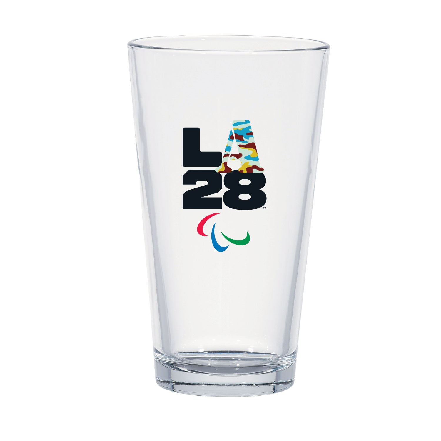 LA28 Camo Pint Glass