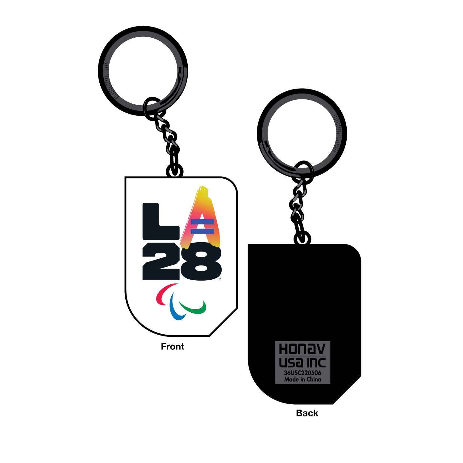 LA28 Equality Keychain
