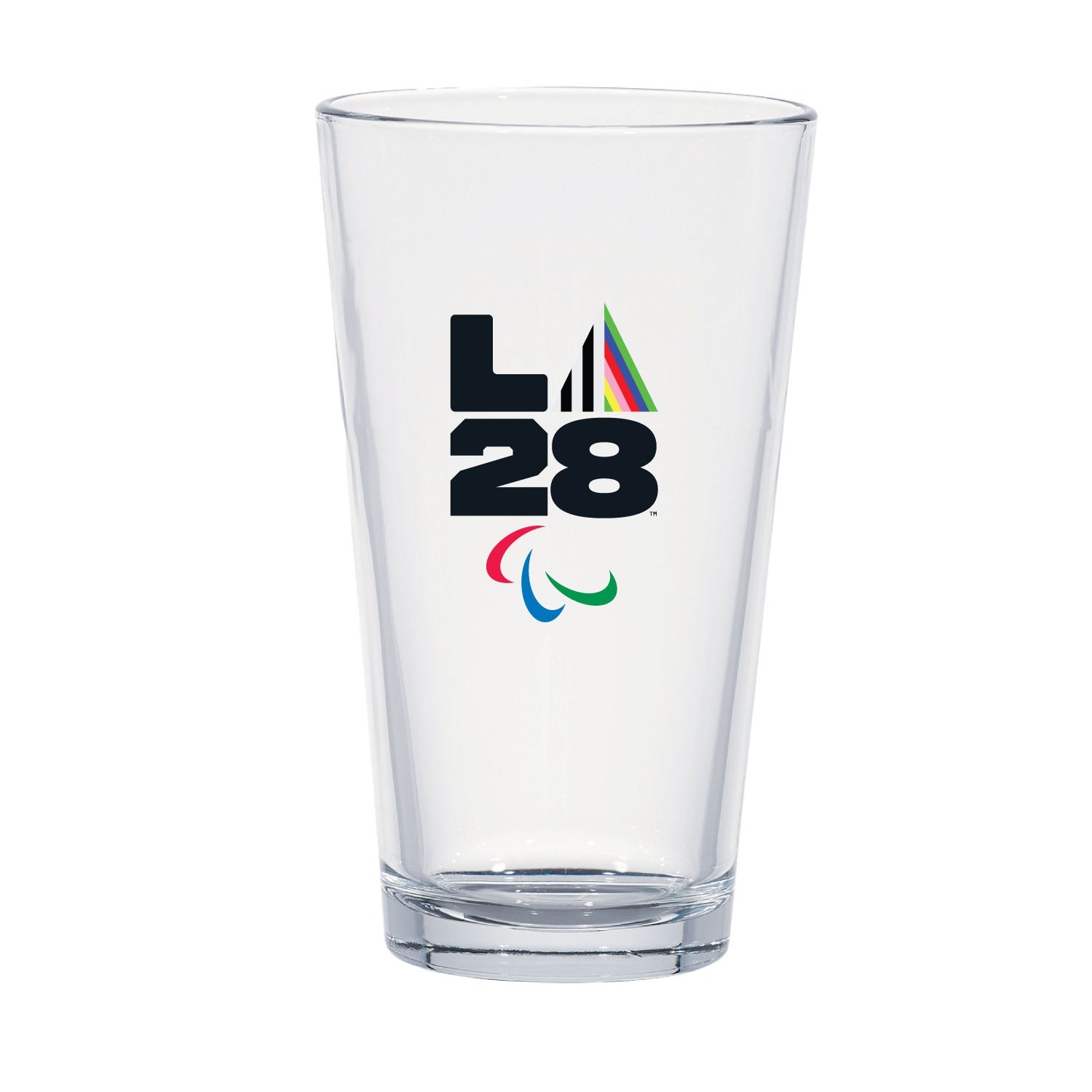 LA28 Prism Pint Glass
