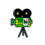 Load image into Gallery viewer, LA28 Look of the Games Rhinestone Film Camera Pin
