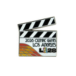 Load image into Gallery viewer, LA28 Look of the Games Clapper Board Pin
