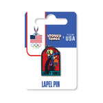 Load image into Gallery viewer, Looney Tunes TEAM USA Tweety MTB  Lapel Pin
