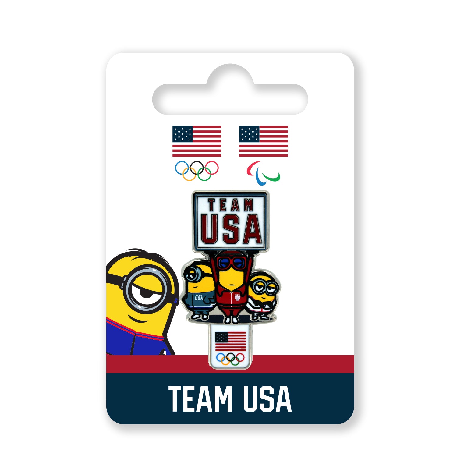 Minions x Team USA Olympic Lapel Pin