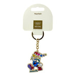 Load image into Gallery viewer, IOC Heritage Atlanta 1996 Izzy Keychain
