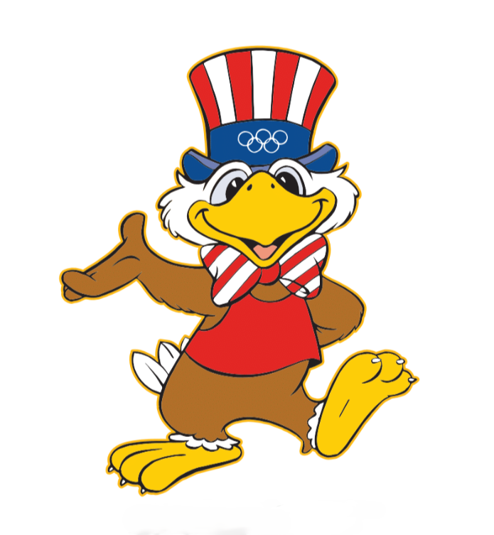 Team USA LA84 Sam the Eagle Pin