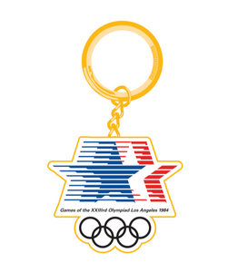 Team USA LA84 Moving Stars Keychain
