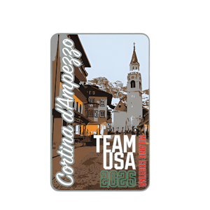 Team USA Village Cortina d'Ampezzo Pin